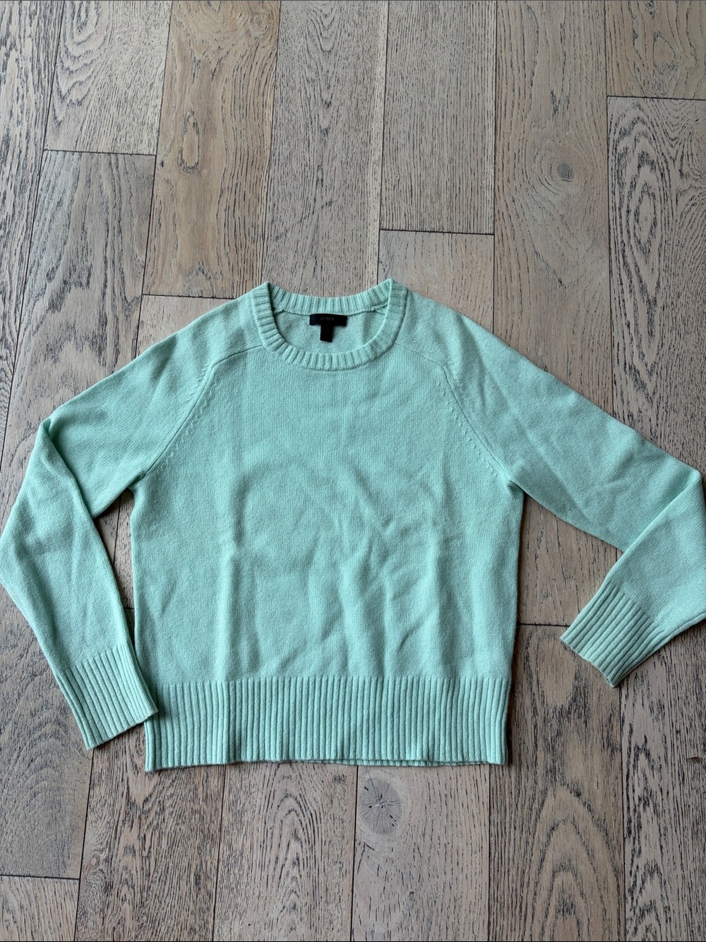 J. Crew Mint Crewneck Sweater